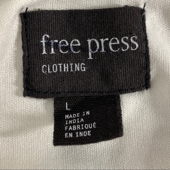 Free Press Surplice Animal Print Draped Tank Top - Picture 3 of 6